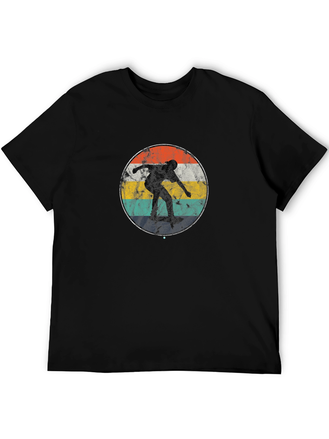 Retro Skateboarder T-Shirt - Vintage Style