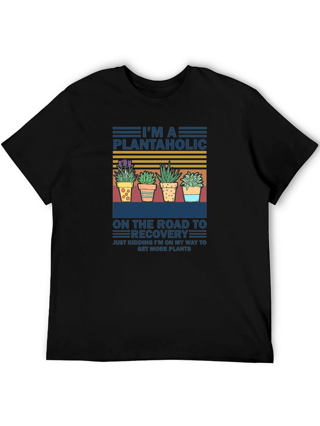 Plantaholic T-Shirt - Potted Plant Lover Tee