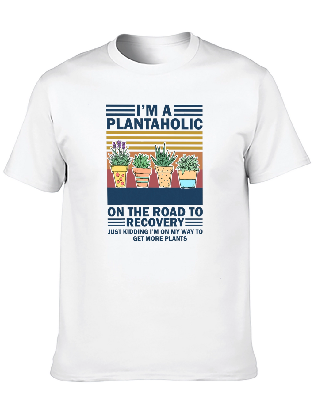 Plantaholic T-Shirt - Potted Plant Lover Tee