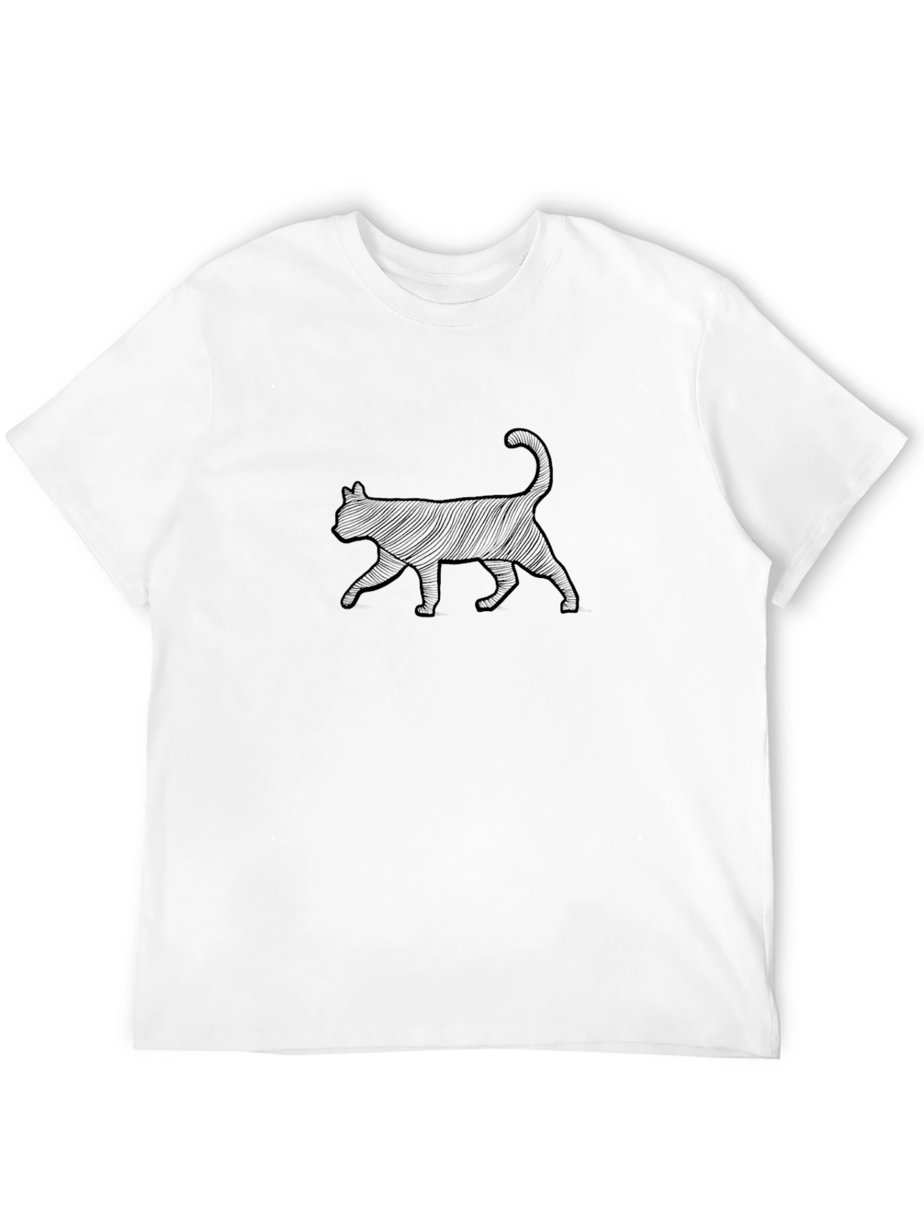 Black Cat Graphic Tee - Stylish & Unique Design