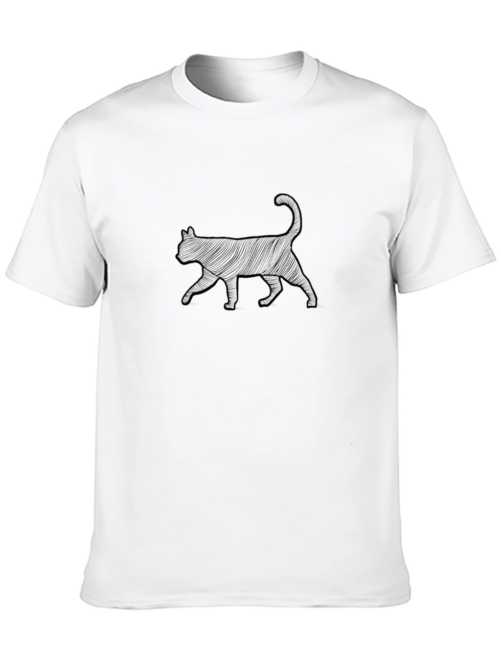 Black Cat Graphic Tee - Stylish & Unique Design