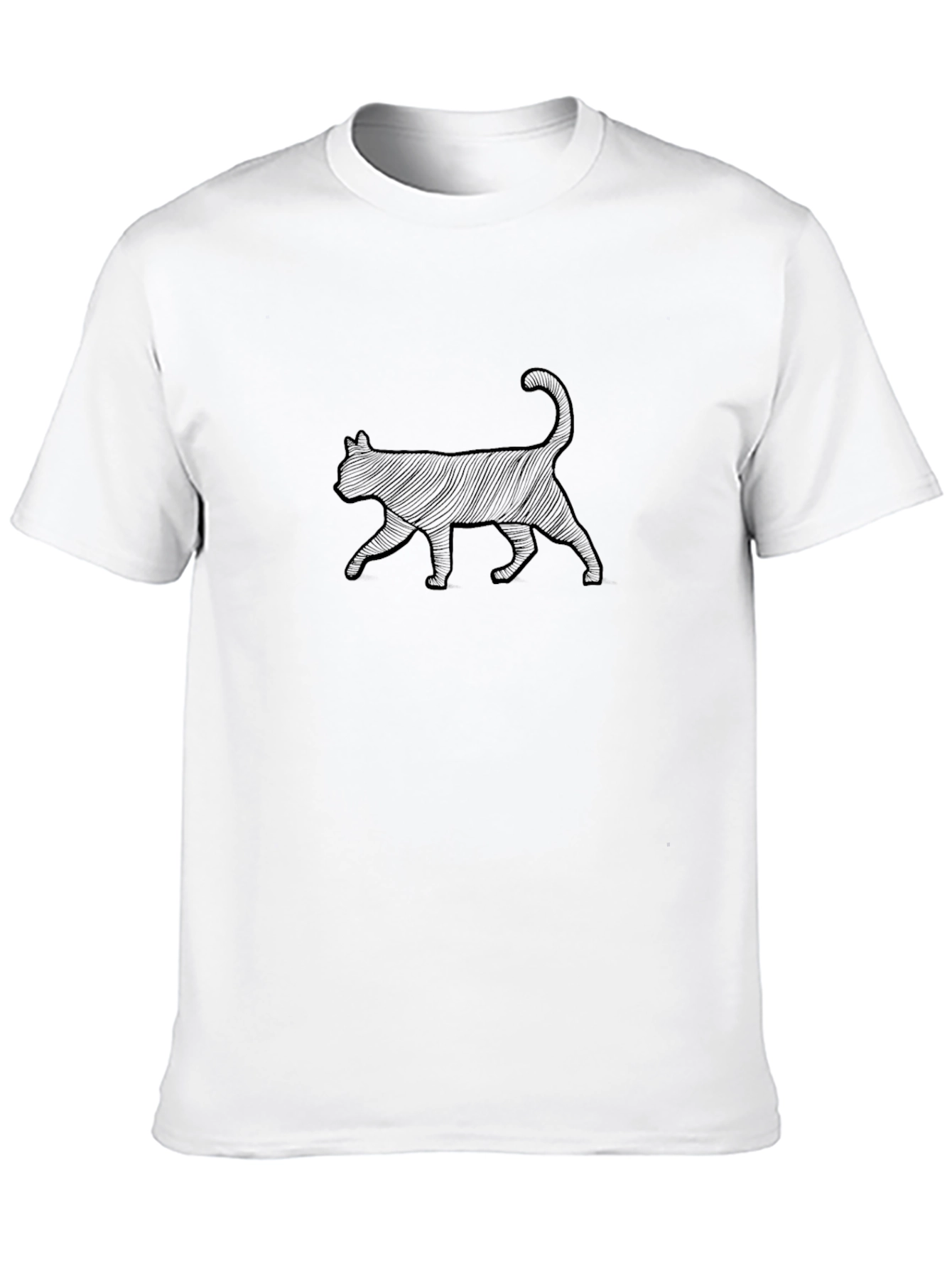 Black Cat Graphic Tee - Stylish & Unique Design