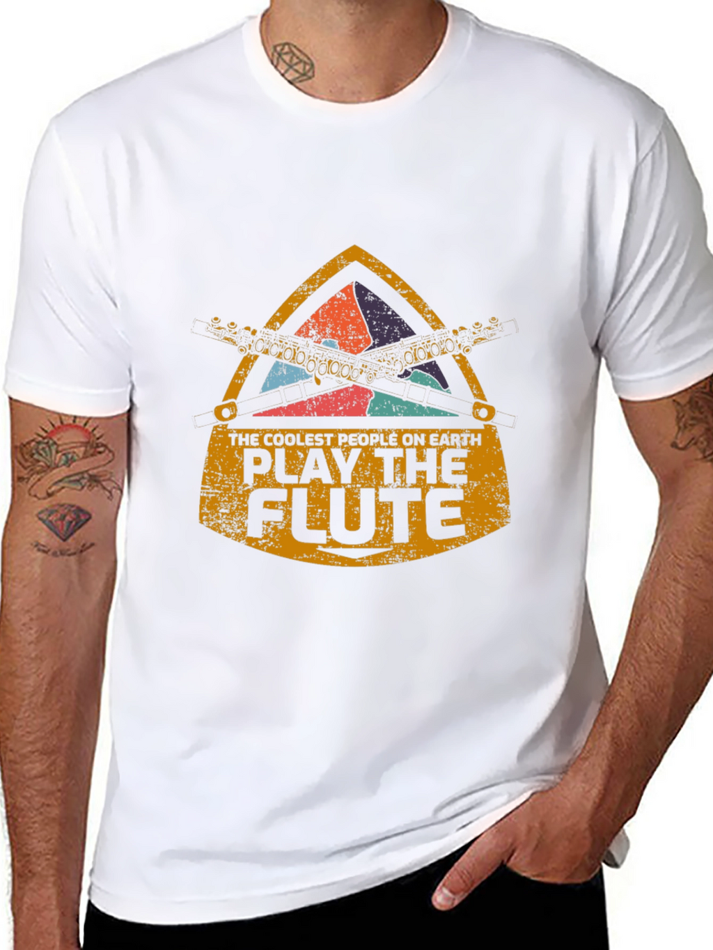 Coolest People Play the Flute T-Shirt