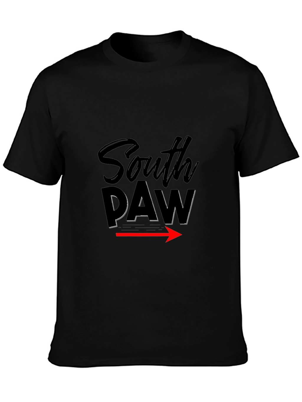 South Paw Arrow Graphic Tee - Black