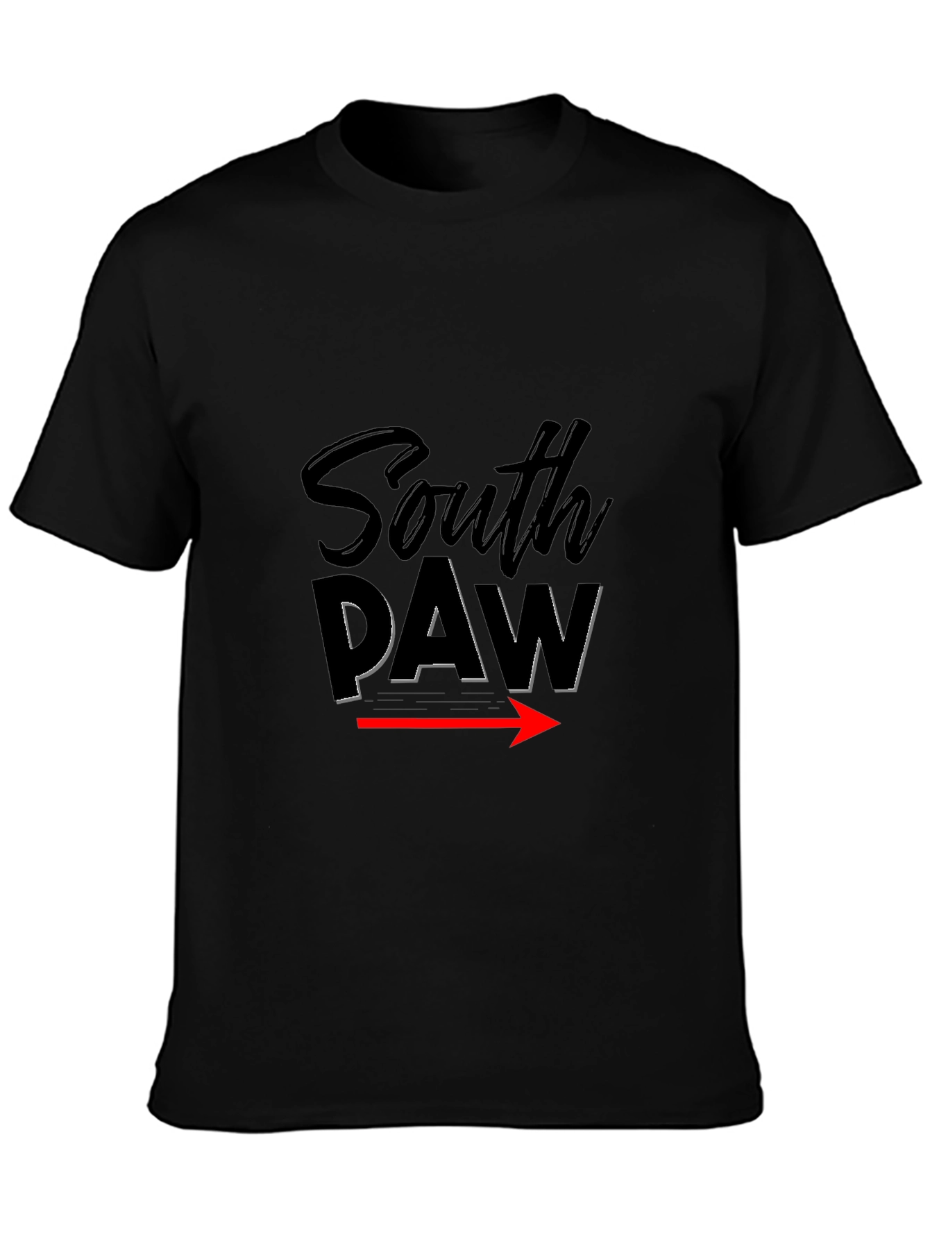 South Paw Arrow Graphic Tee - Black