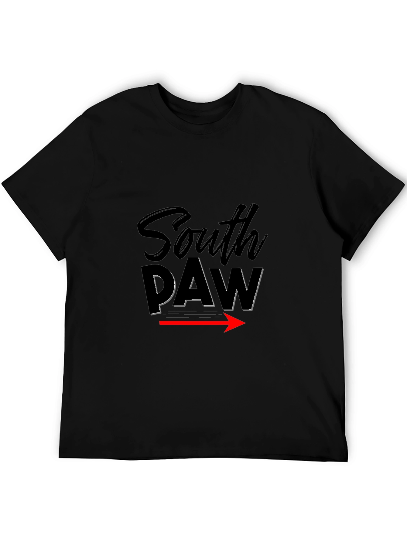 South Paw Arrow Graphic Tee - Black