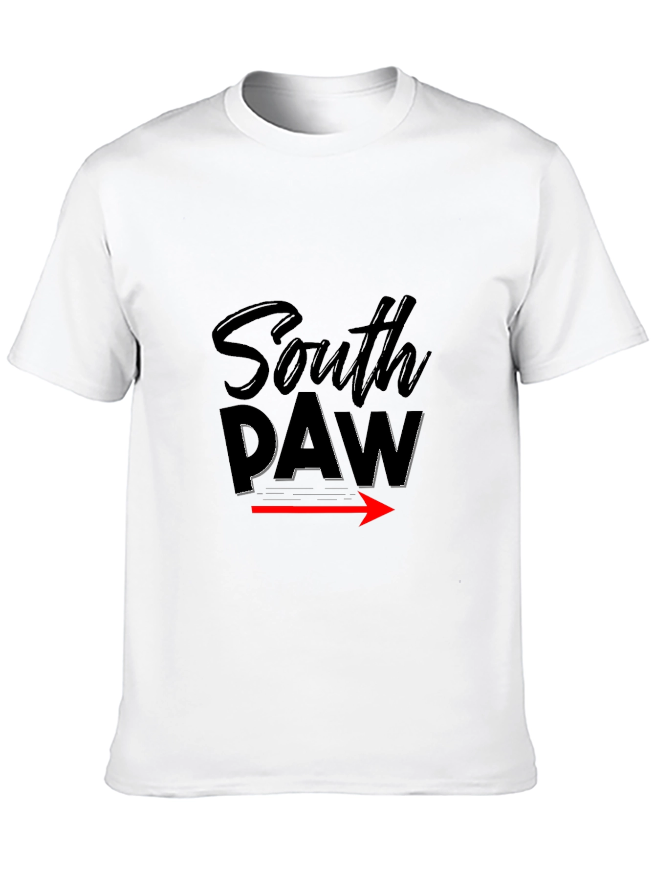 South Paw Arrow Graphic Tee - Black
