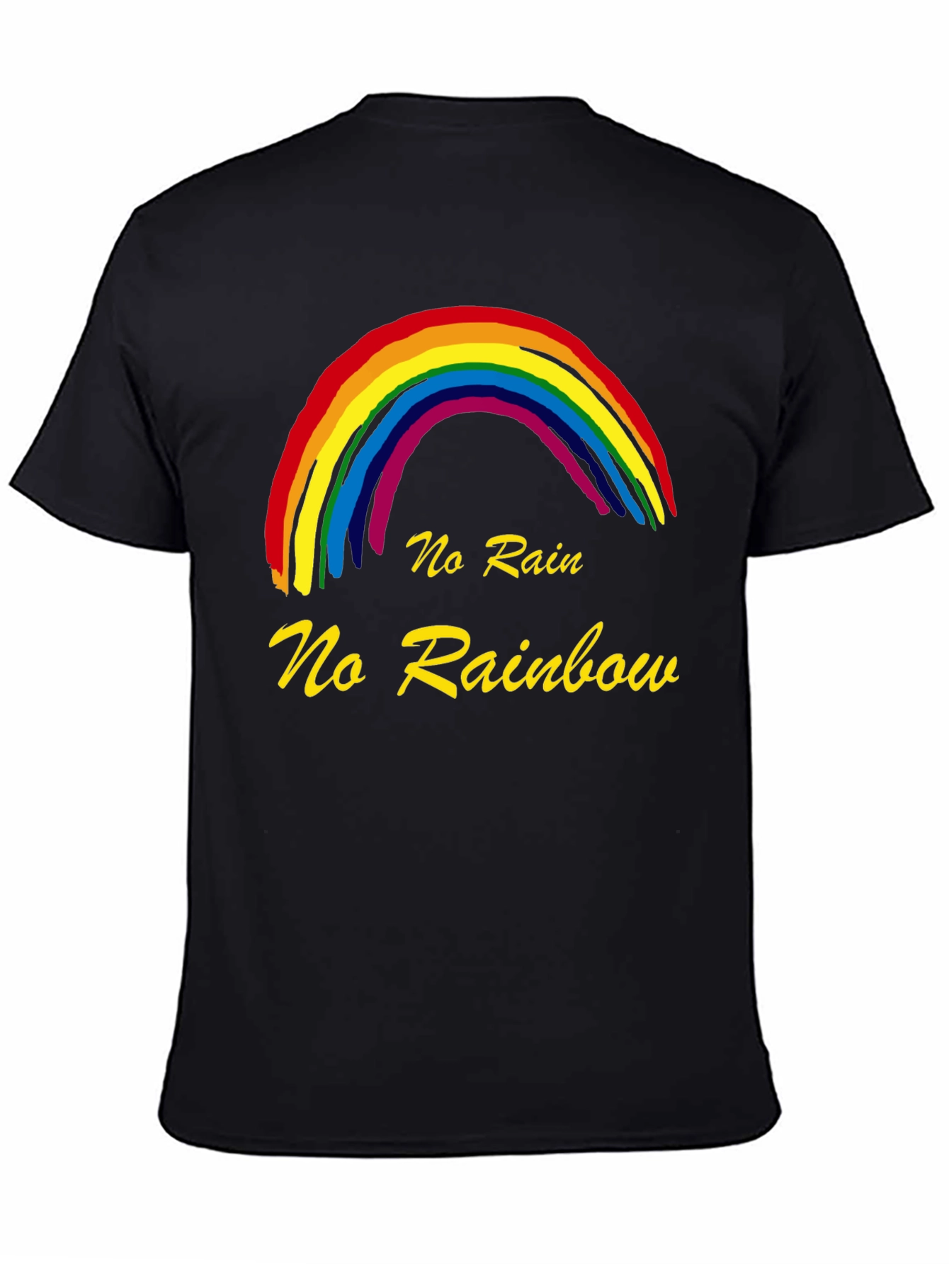 No Rain No Rainbow Graphic T-Shirt