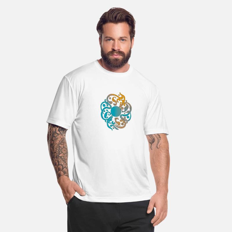 Biomorphic Mandala Desert Mirage Art