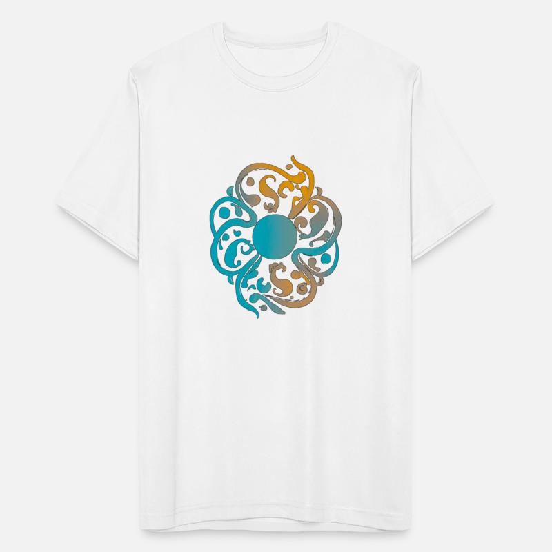 Biomorphic Mandala Desert Mirage Art