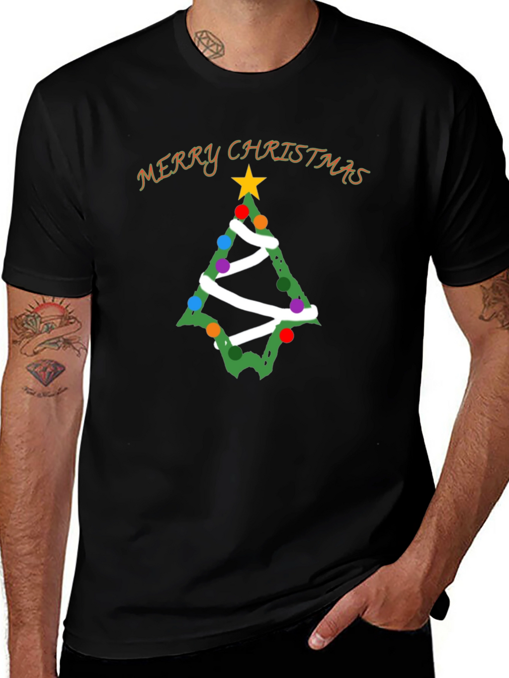 Merry Christmas T-Shirt Holiday Tee