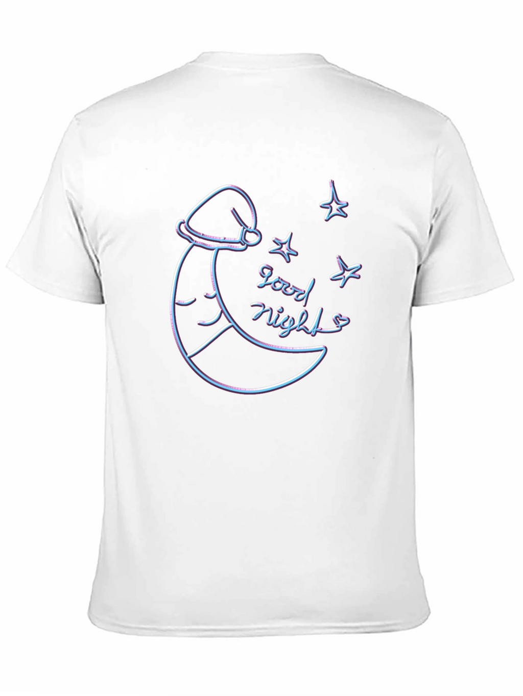 Good Night Moon Graphic Tee - Black T-Shirt