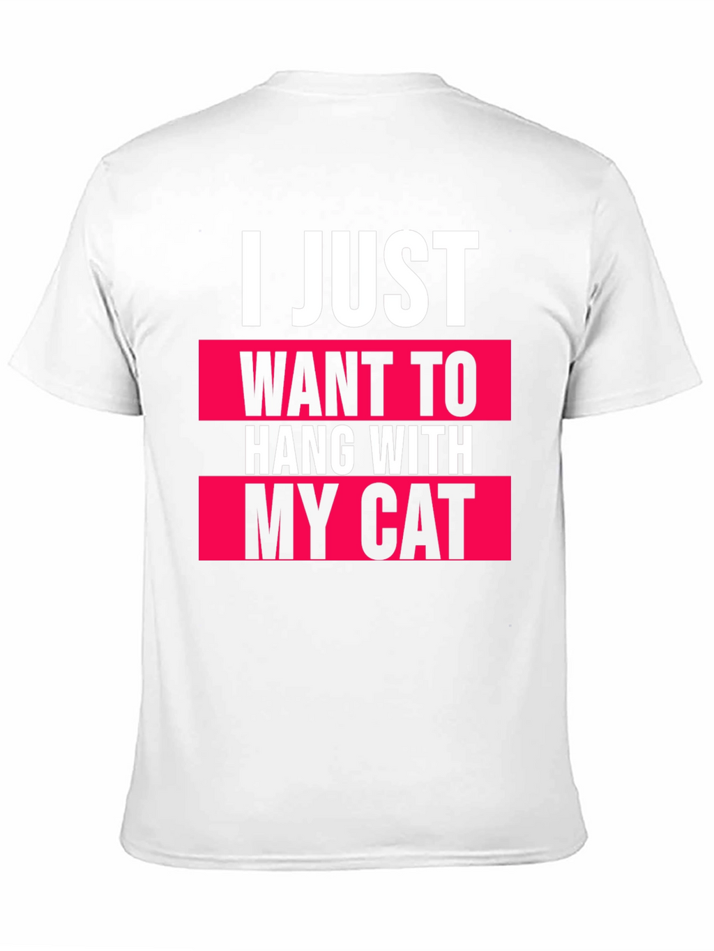 I Just Want to Hang With My Cat T-Shirt
