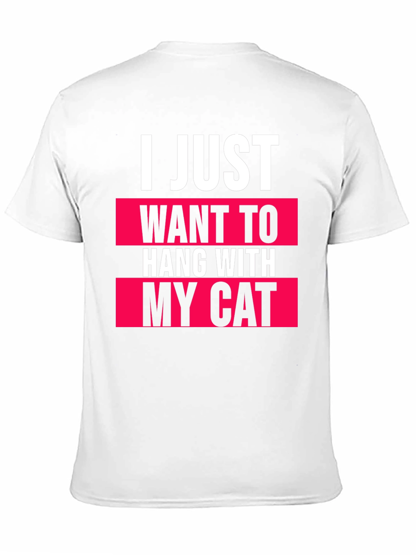 I Just Want to Hang With My Cat T-Shirt