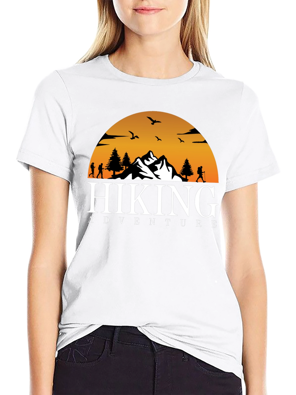 Hiking Adventure Graphic T-Shirt