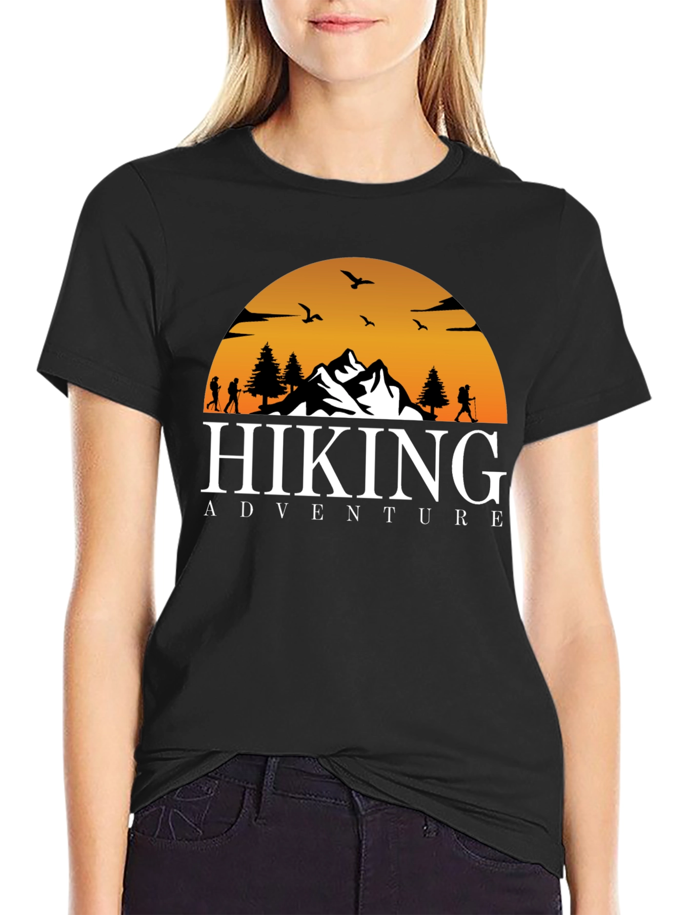 Hiking Adventure Graphic T-Shirt