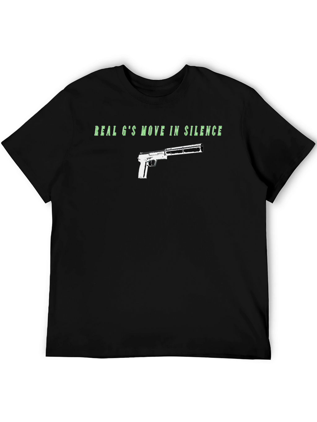 Real Gs Move in Silence Graphic T-Shirt