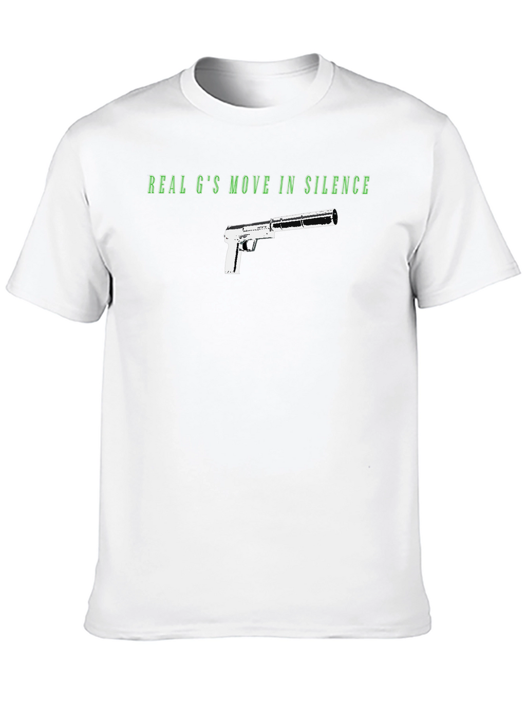 Real Gs Move in Silence Graphic T-Shirt