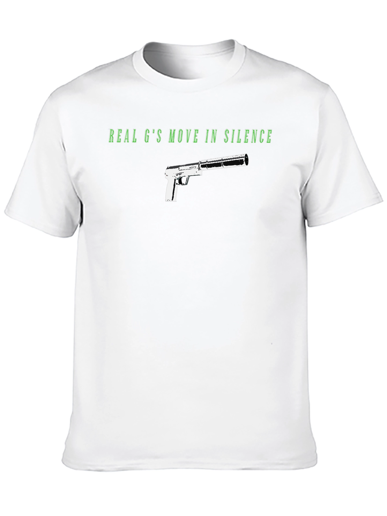 Real Gs Move in Silence Graphic T-Shirt