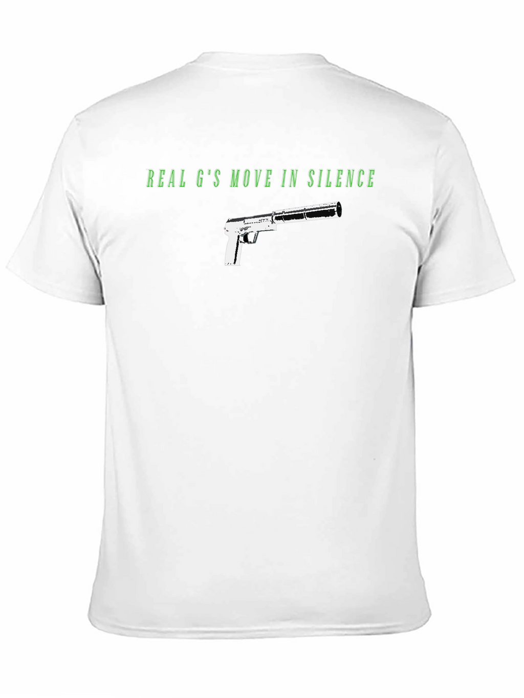 Real Gs Move in Silence Graphic T-Shirt