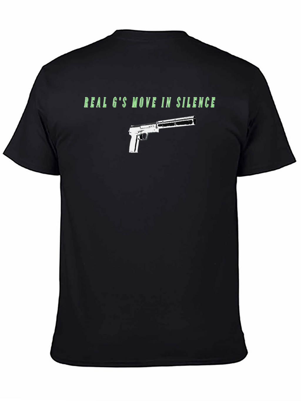 Real Gs Move in Silence Graphic T-Shirt