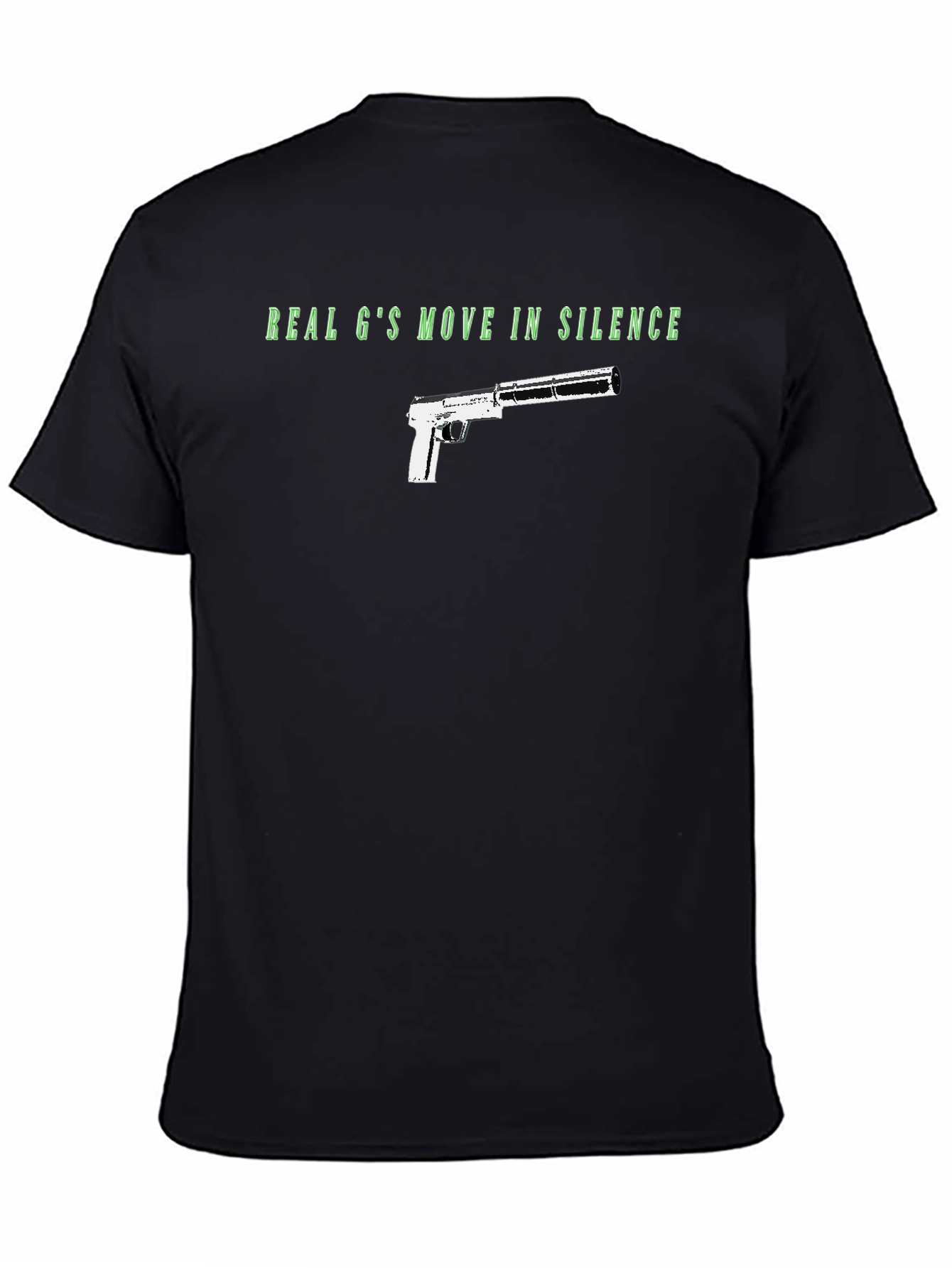 Real Gs Move in Silence Graphic T-Shirt