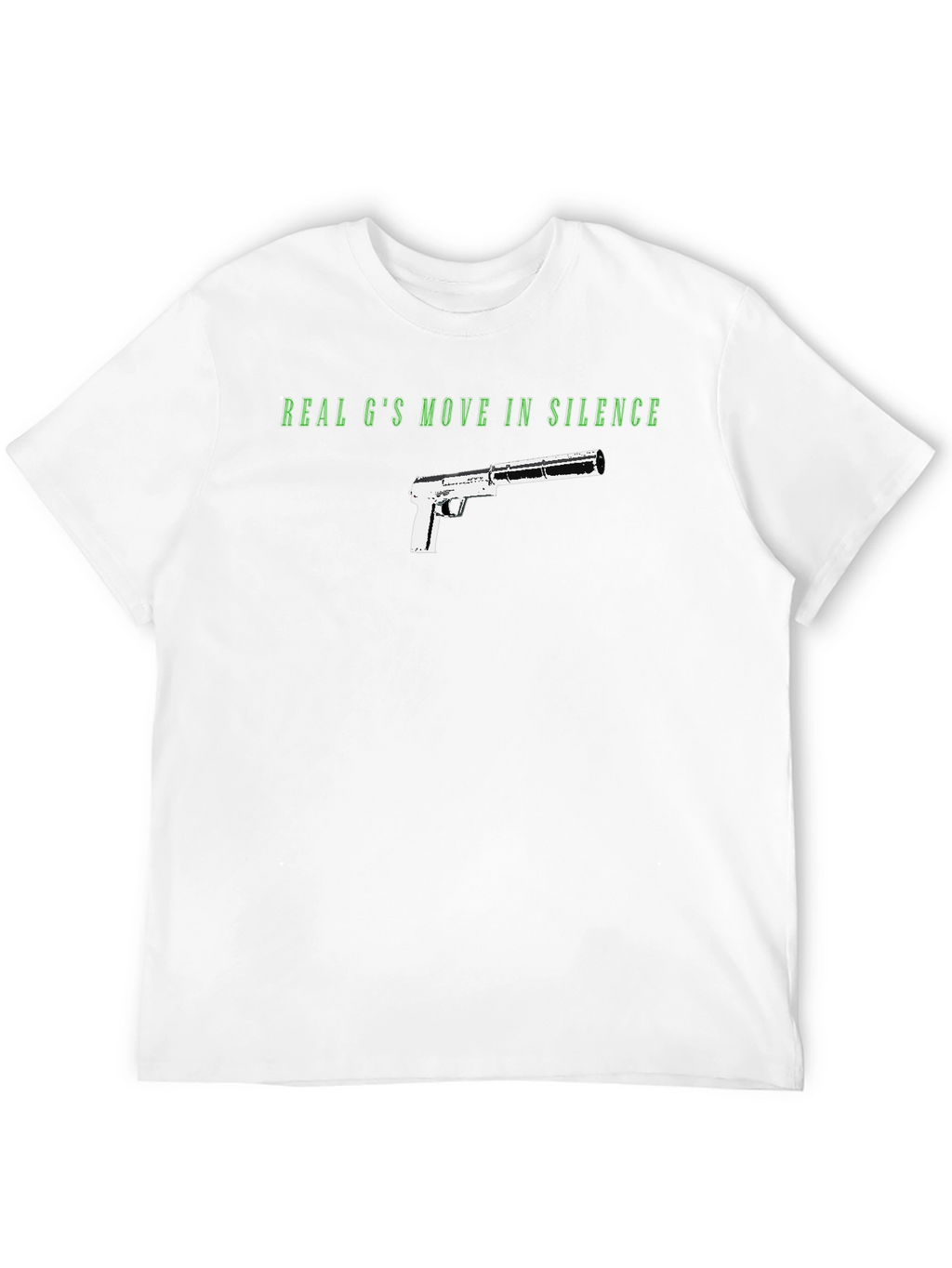 Real Gs Move in Silence Graphic T-Shirt
