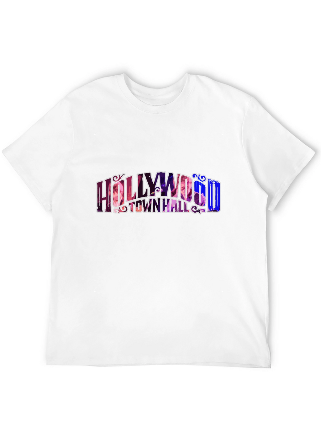 Hollywood Town Hall Black Graphic Tee