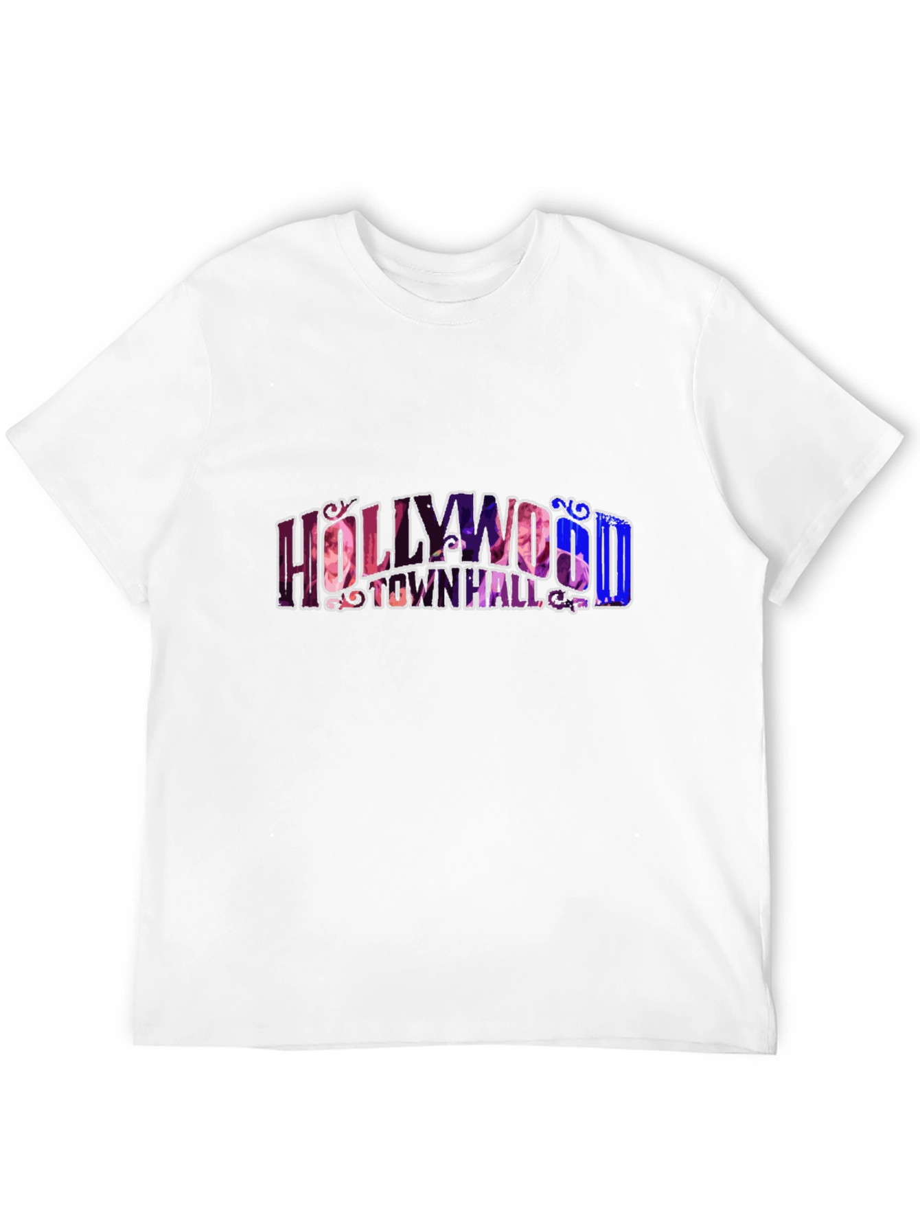 Hollywood Town Hall Black Graphic Tee