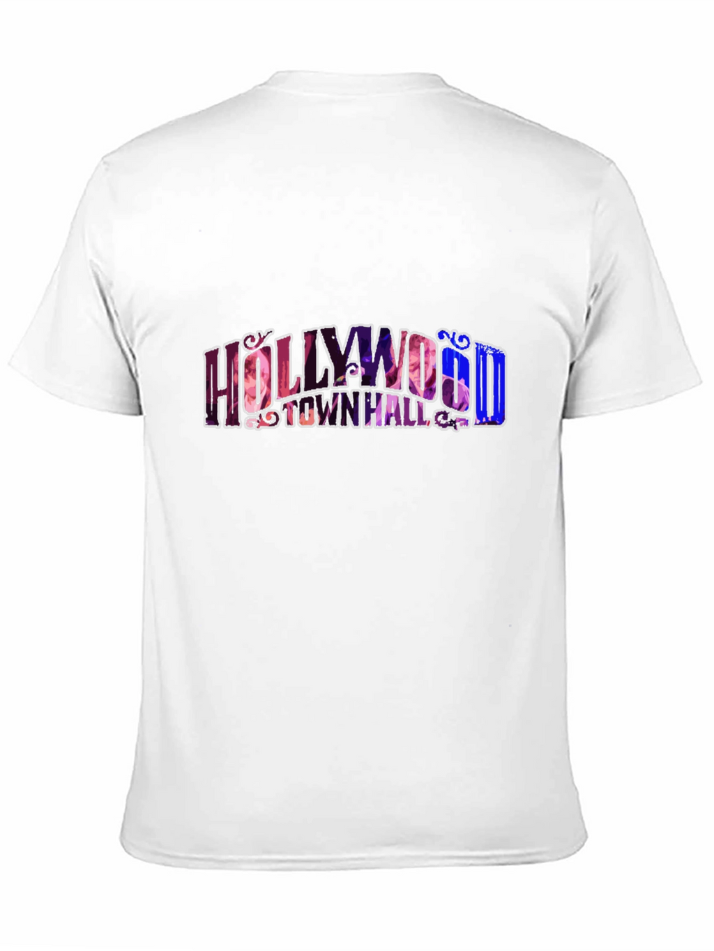 Hollywood Town Hall Black Graphic Tee