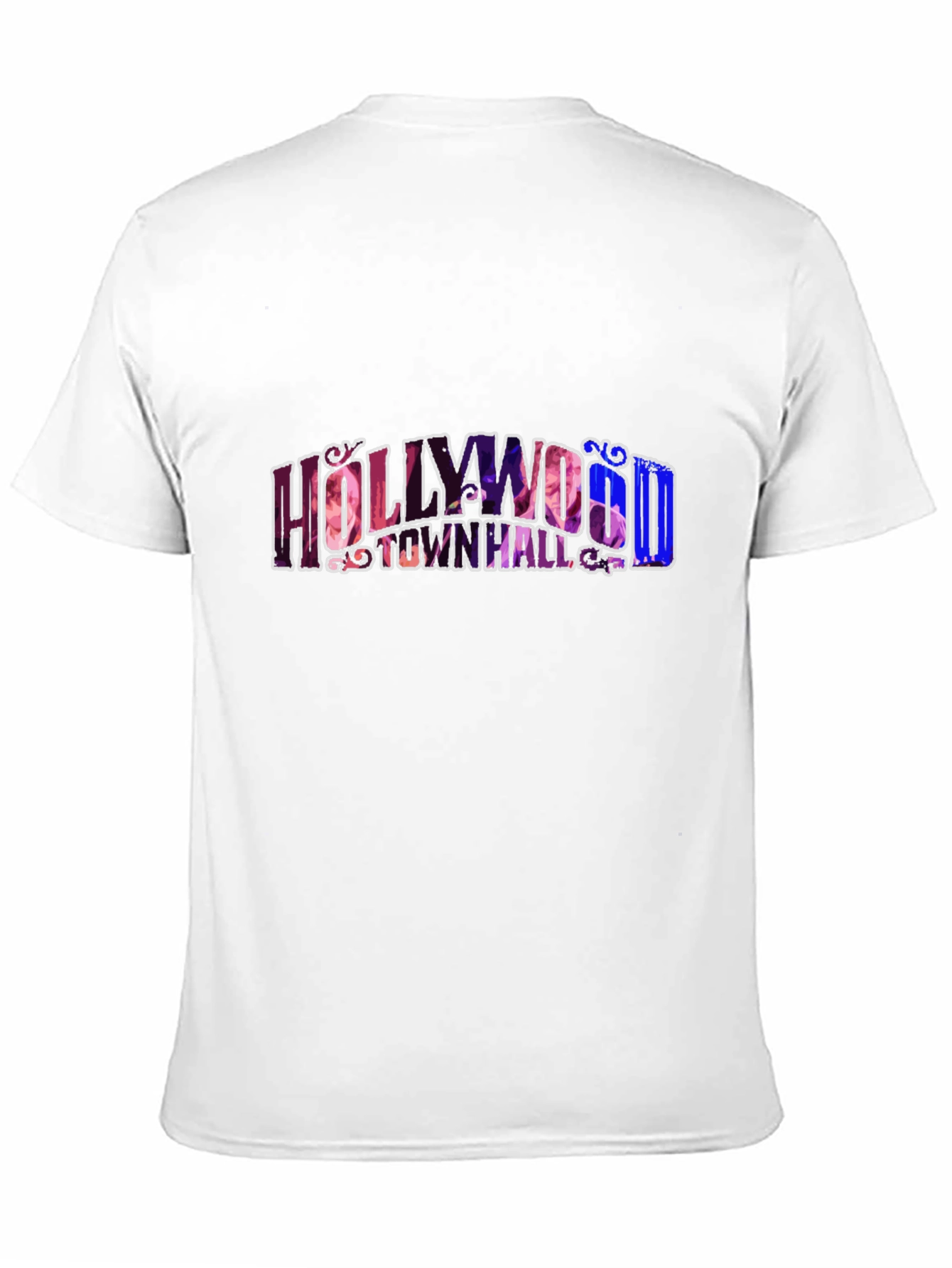 Hollywood Town Hall Black Graphic Tee