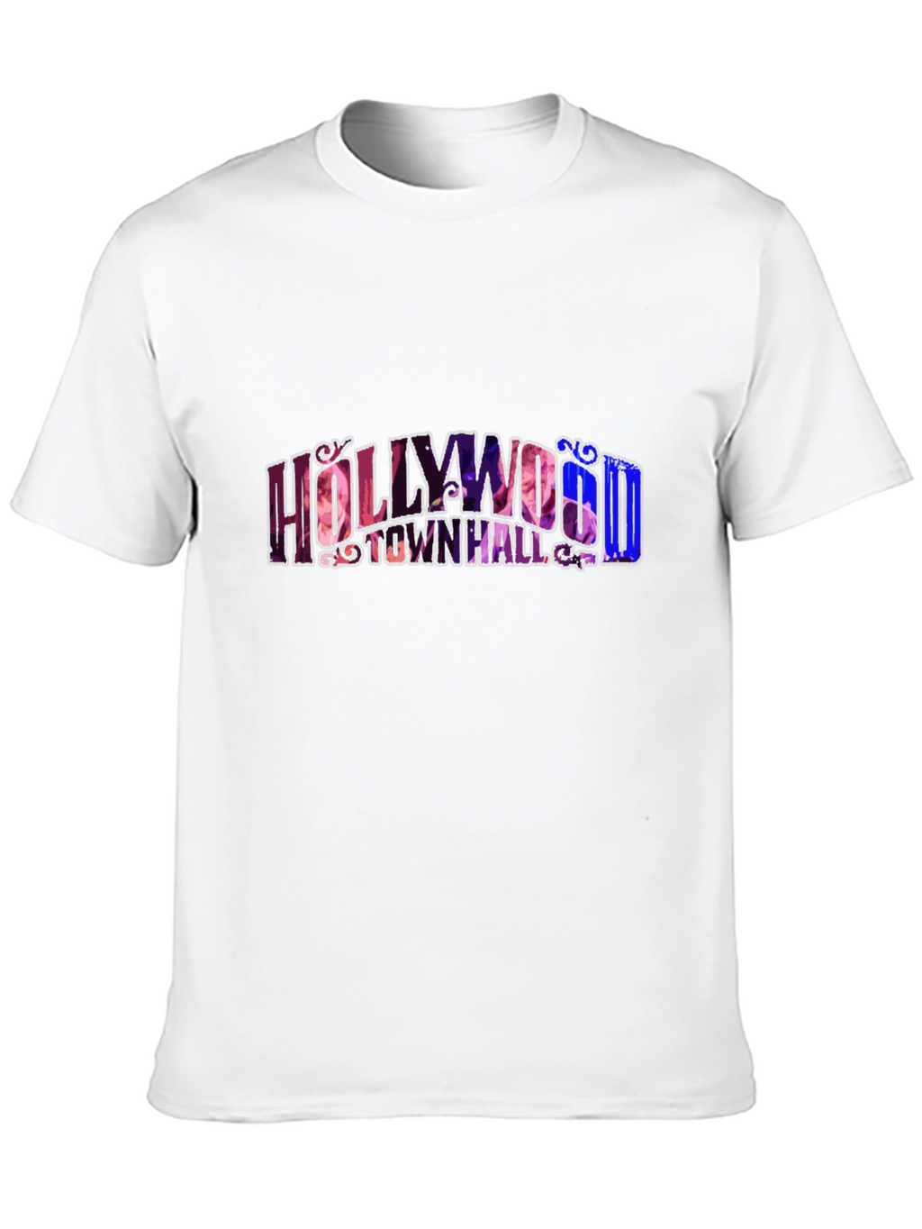 Hollywood Town Hall Black Graphic Tee