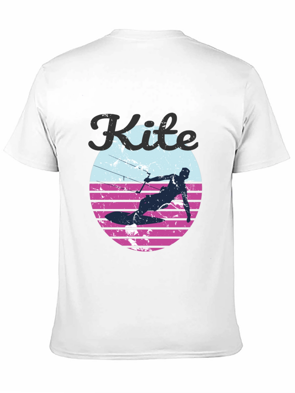 Kite Surfing Retro Graphic Tee