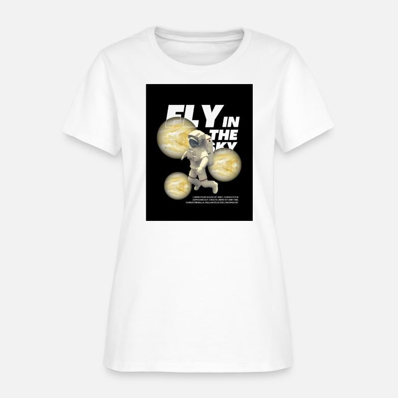 Black and White Typography T Shirt