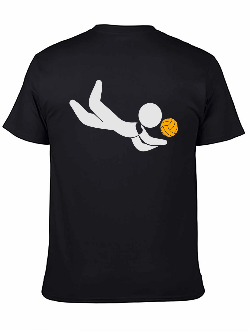Volleyball Player Graphic T-Shirt