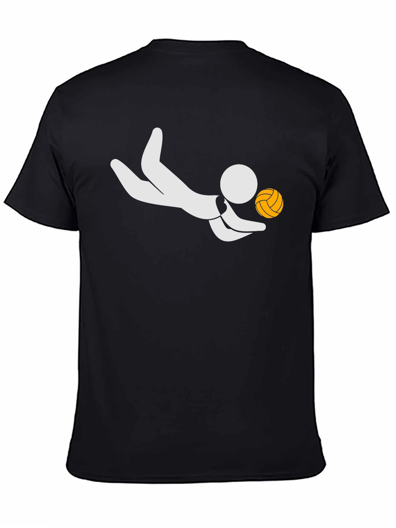 Volleyball Player Graphic T-Shirt