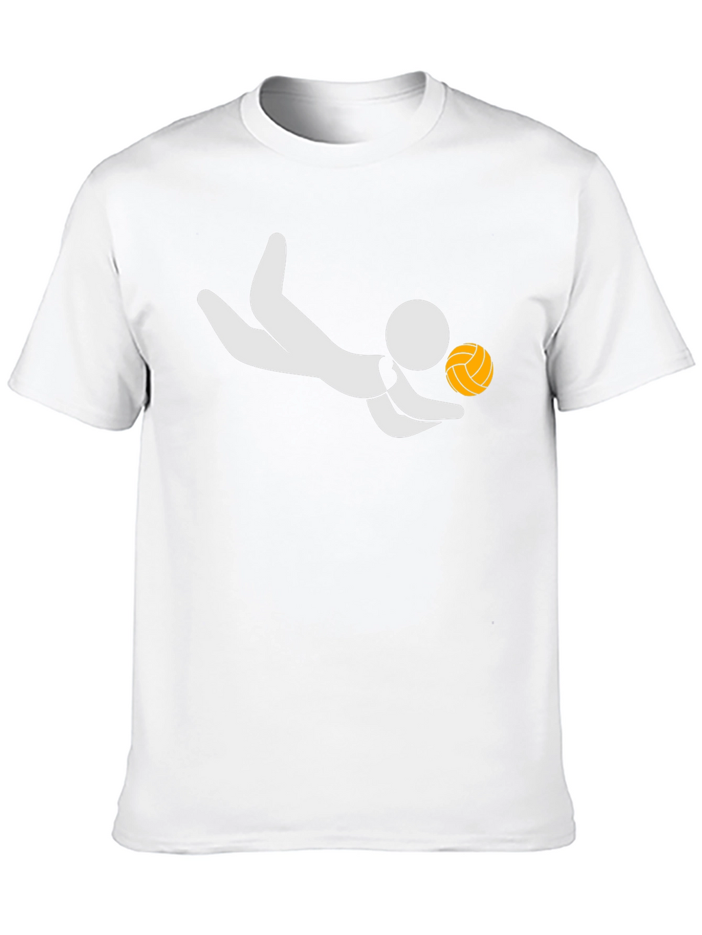 Volleyball Player Graphic T-Shirt