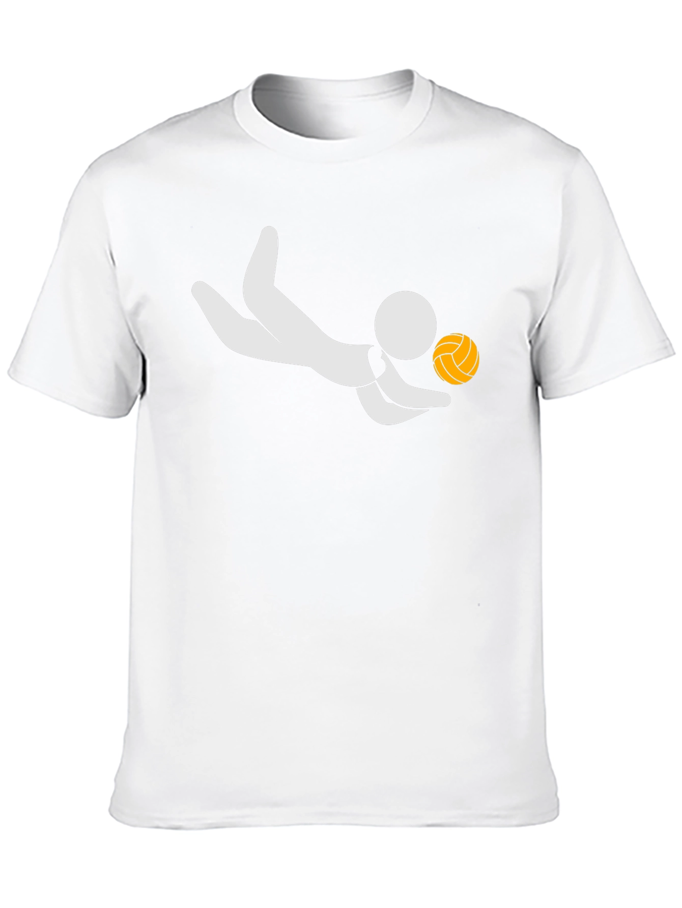 Volleyball Player Graphic T-Shirt