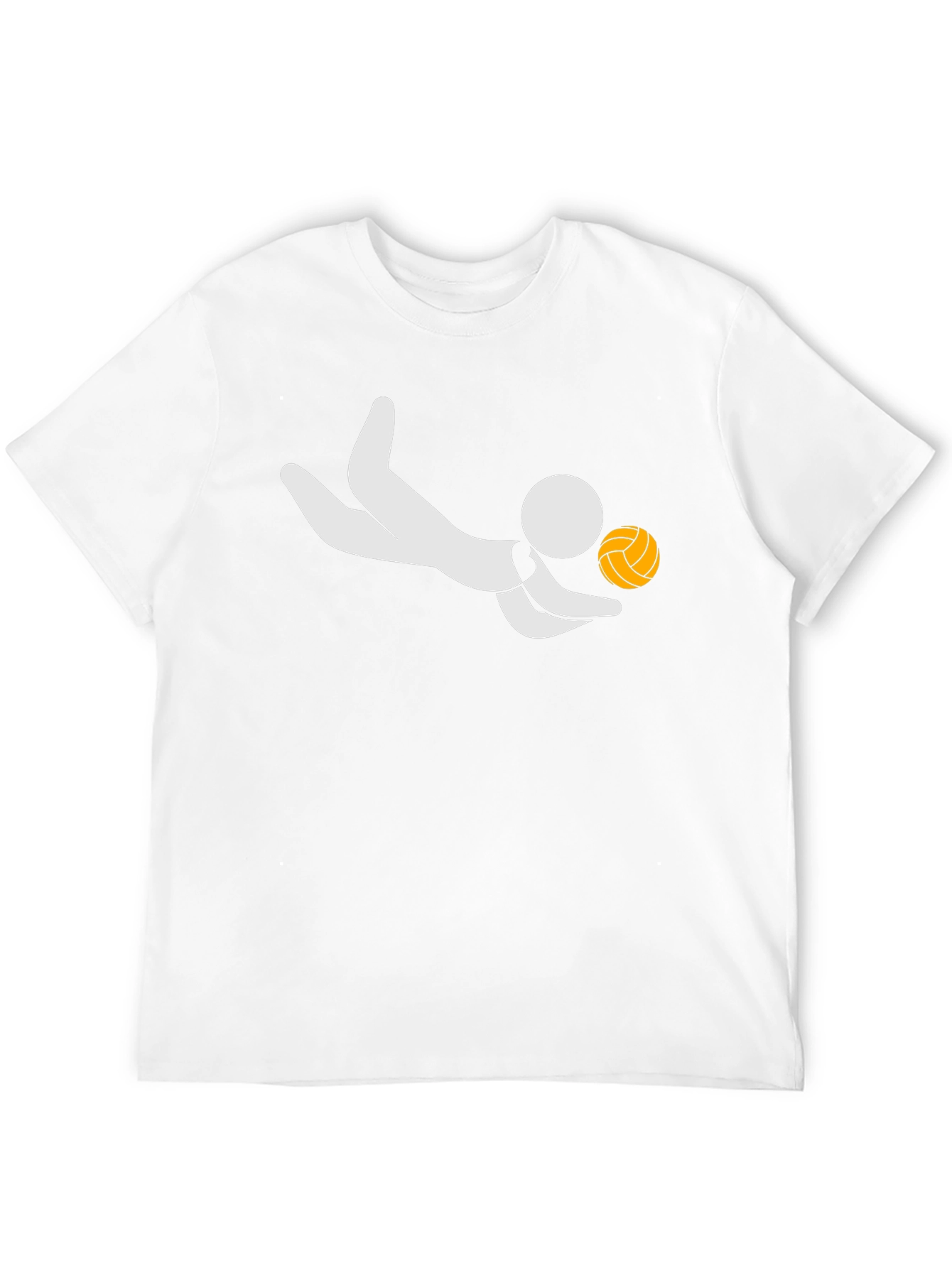 Volleyball Player Graphic T-Shirt