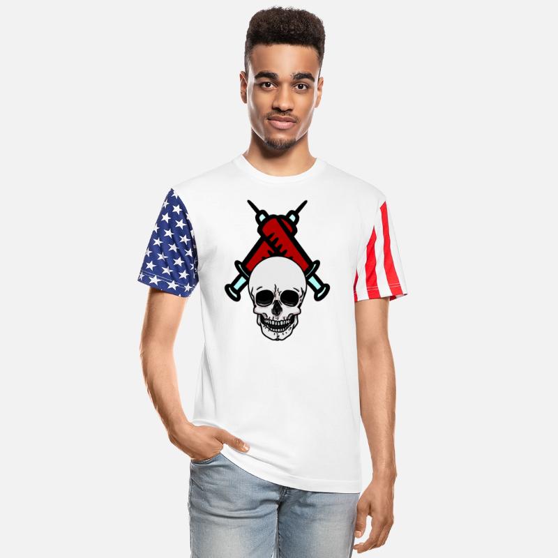 Bloody Skull Medicin syringe Doctors Nurse Horror
