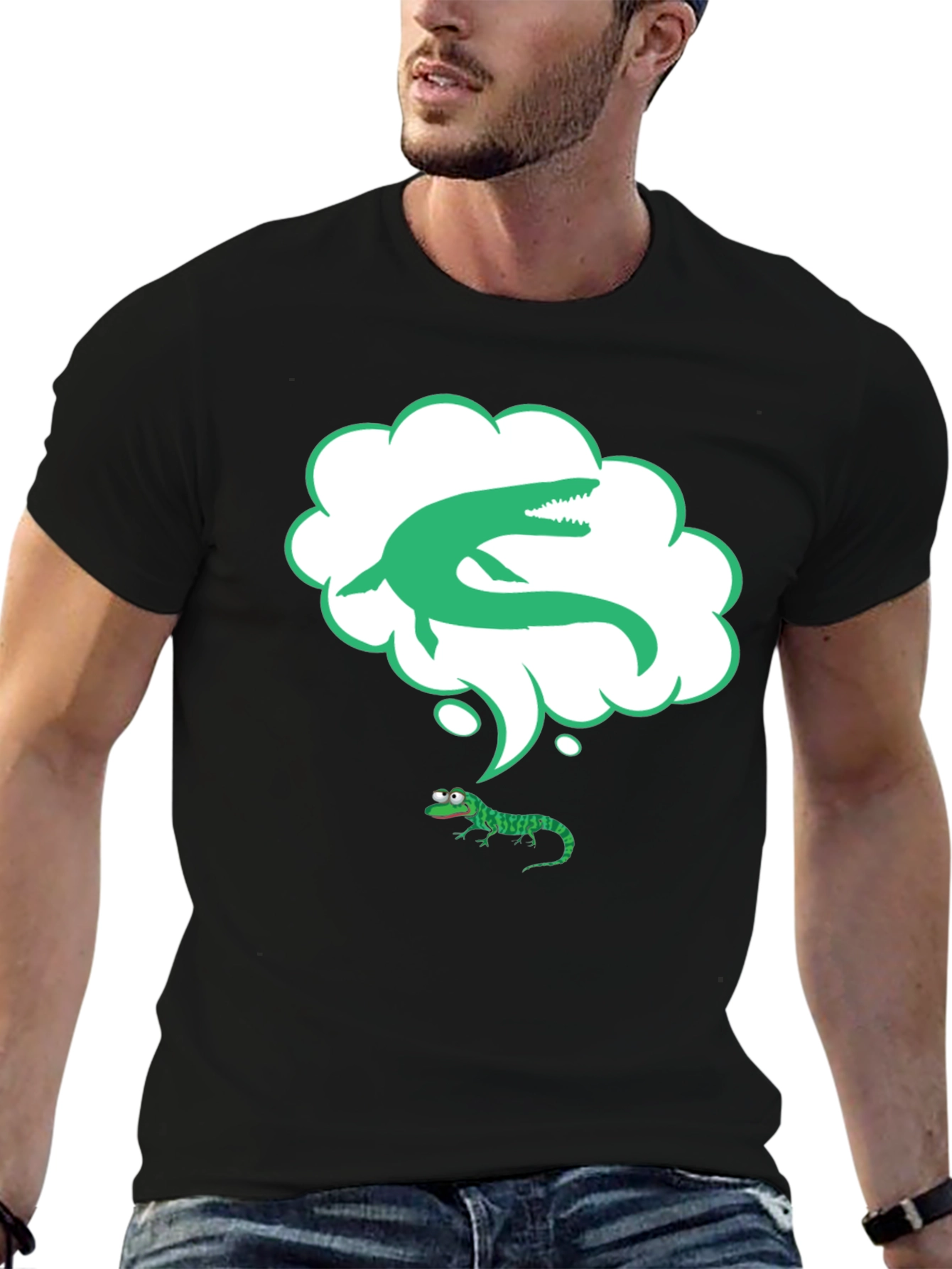 Lizard Dream T-Shirt - Quirky Reptile Graphic Tee