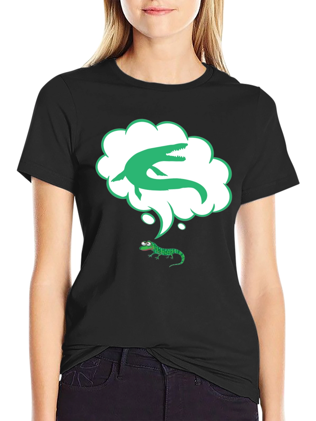 Lizard Dream T-Shirt - Quirky Reptile Graphic Tee