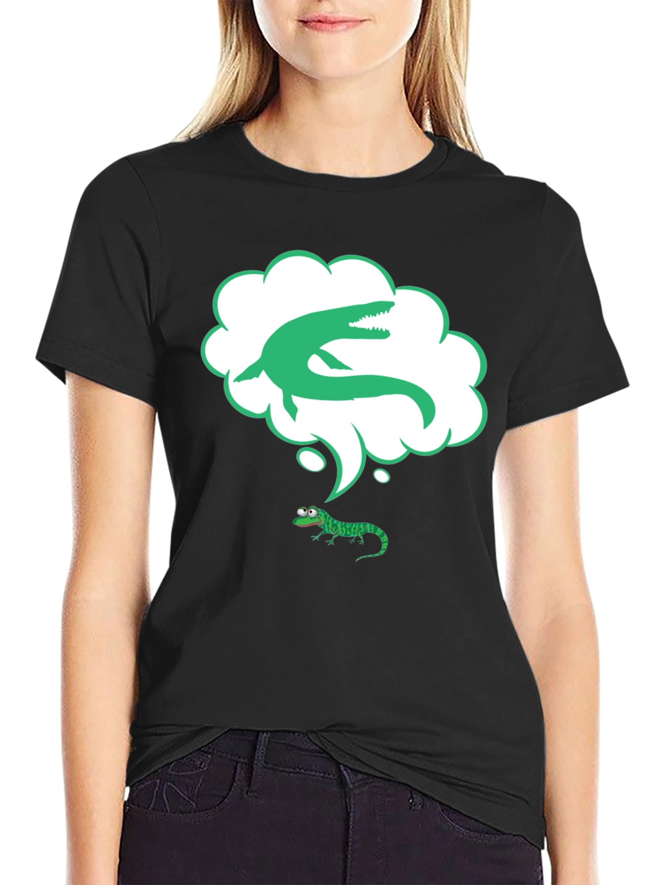 Lizard Dream T-Shirt - Quirky Reptile Graphic Tee