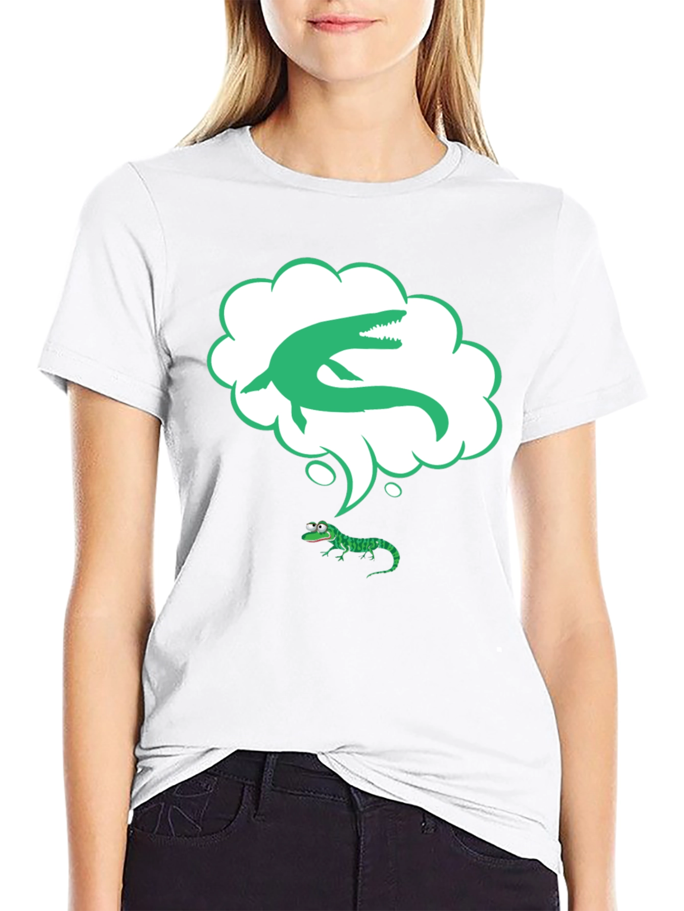 Lizard Dream T-Shirt - Quirky Reptile Graphic Tee
