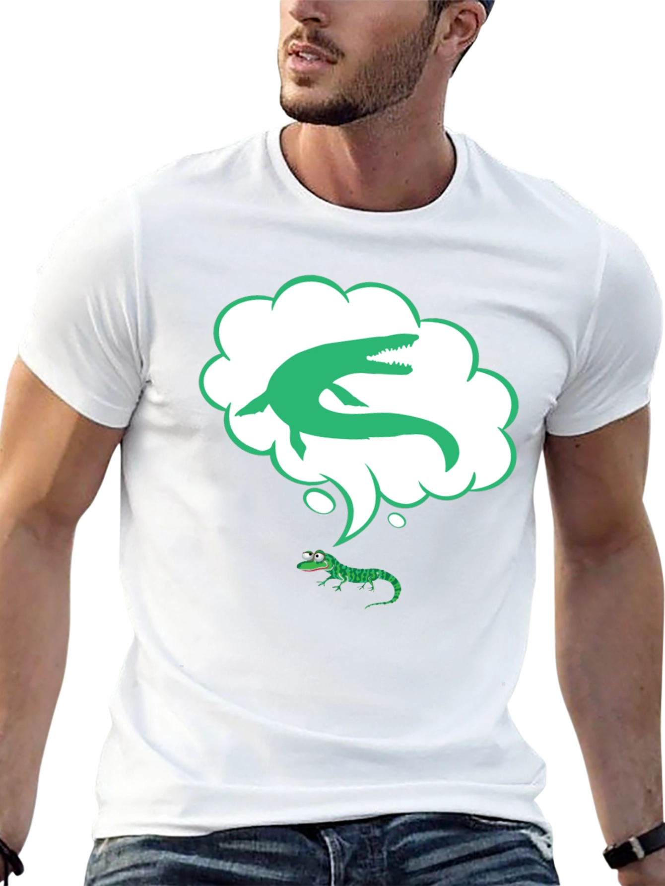 Lizard Dream T-Shirt - Quirky Reptile Graphic Tee