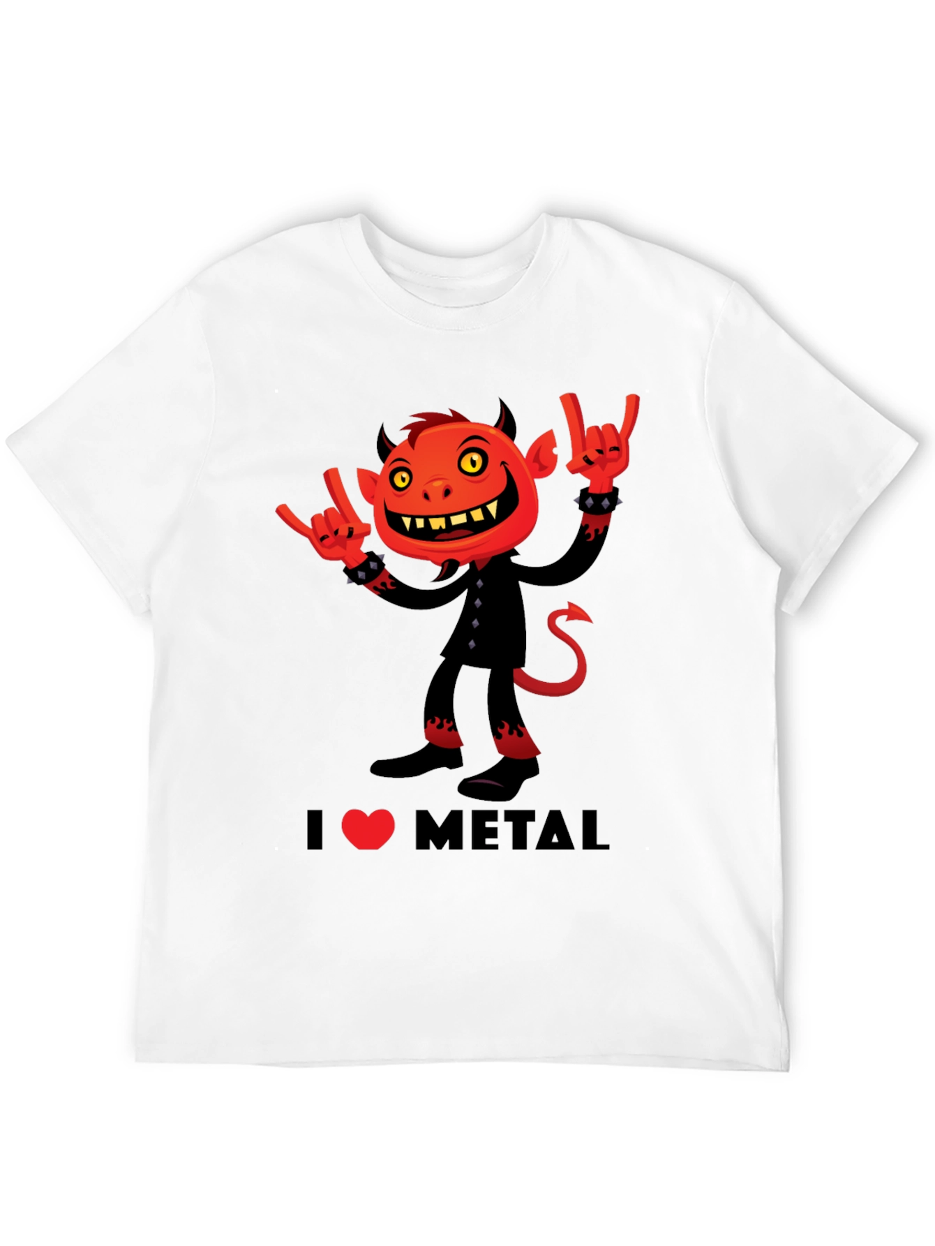 I Heart Metal Devil Graphic Tee
