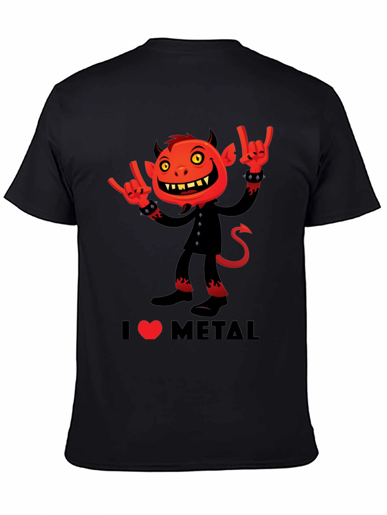 I Heart Metal Devil Graphic Tee