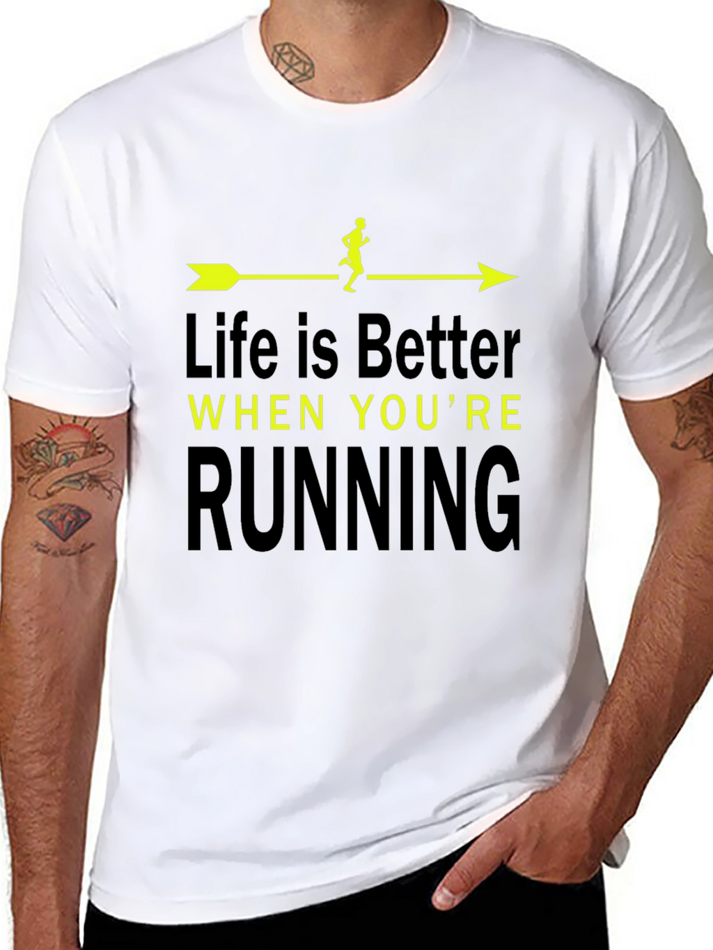 Life is Better When Youre Running T-Shirt