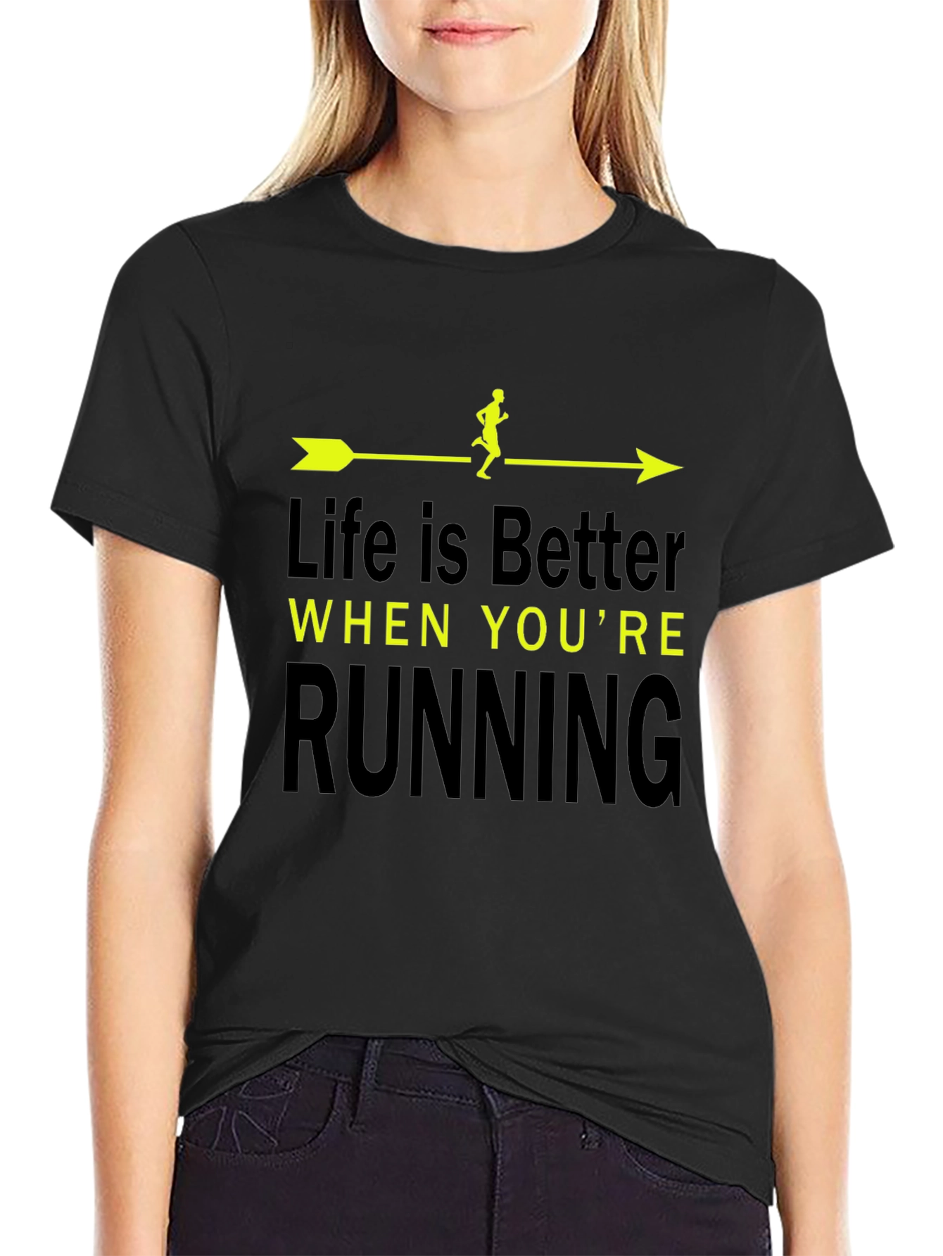 Life is Better When Youre Running T-Shirt