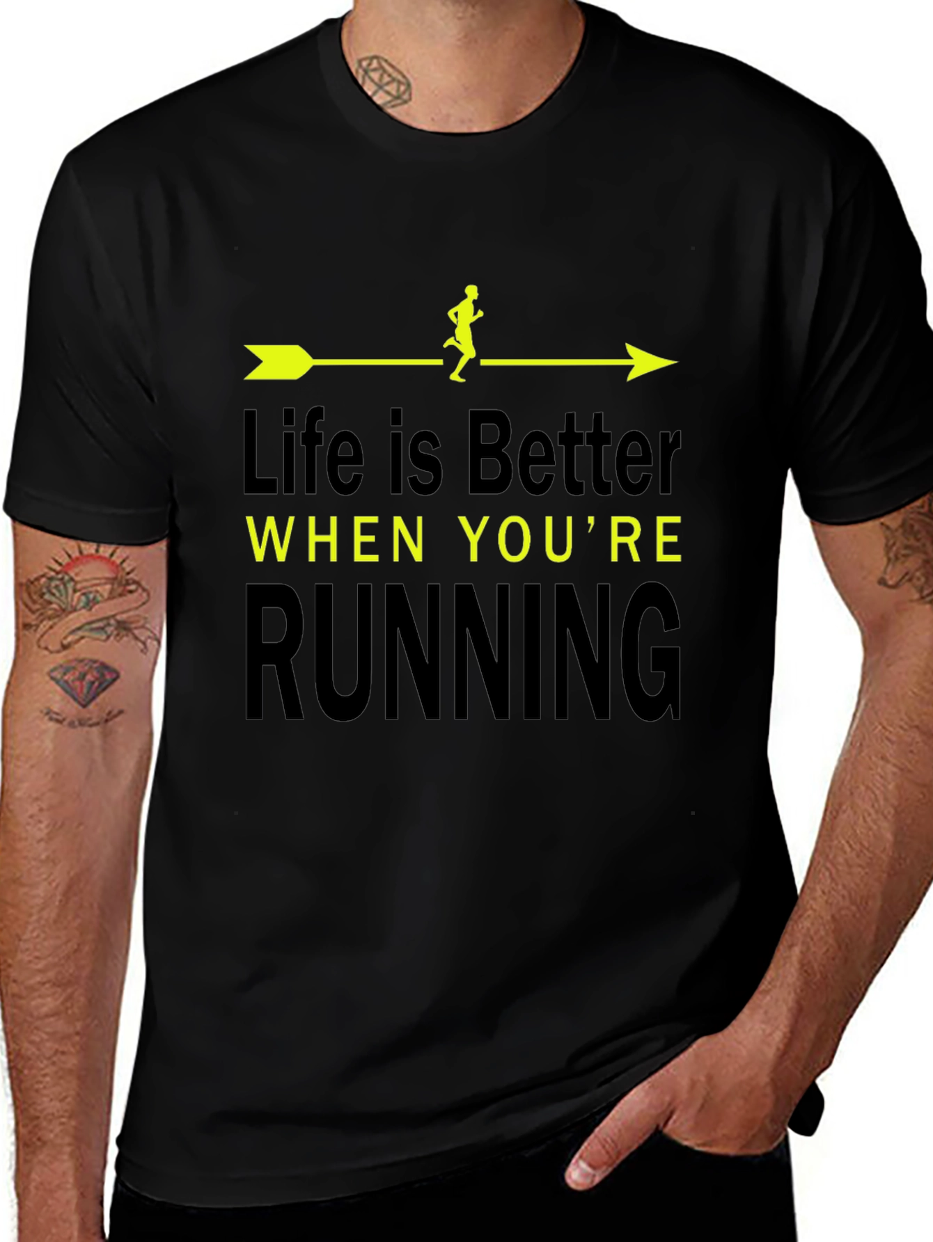 Life is Better When Youre Running T-Shirt